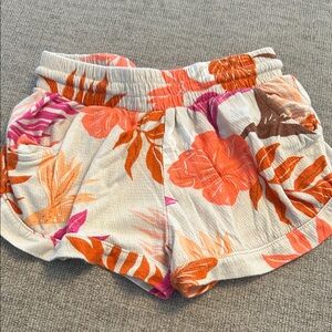 Carters Floral Print girls Shorts size 6
